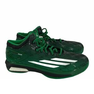 Adidas SM Crazy Light Boost Basketball Mens Shoes Green Size 18